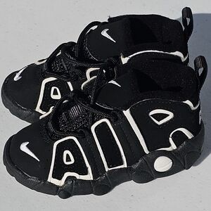 Nike Air More Uptempo TD 'Black White'